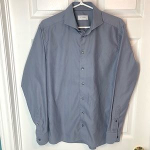 Eton Slim Fit Shirt Size 16.5